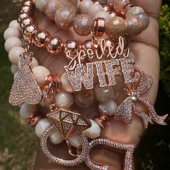 Spoiled Wife Bracelet Stack - Picture 3 of 3